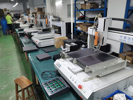 車間機(jī)器展示